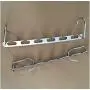 6Pcs Clothes Hanger Holders Save Space Wardrobe Clothing Organizer Racks Hangers for Clothes