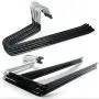 KYCPTNFJ 10 PCS 35cm Black Metal Hanger Pants Single Double Slip-Resistant Hangers for Clothes Racks KYCPTNFJ 10 PCS 35cm Black Metal Hanger Pants Single Double Slip-Resistant Hangers for Clothes Racks