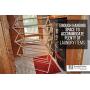 Large Wooden Clothes Drying Rack by Benson Wood Products