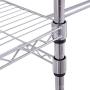 Closet Organizer Expandable Free Standing Clothes Hanger Rack Shelves Heavy Duty
