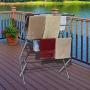 Clothes Drying Rack - Folding Laundry Dryer Hanger Compact Storage Indoor Outdoor - Stainless Steel Clothes Rack Heavy Duty Cloth Drying Stand Clothes Drying Rack - Folding Laundry Dryer Hanger Compact Storage Indoor Outdoor - Stainless Steel Clothes Rack Heavy Duty Cloth Drying Stand
