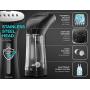 Steamer for Clothes, Hand Held Portable Travel Garment Steamer, Metal Steam Head, 25s Heat Up, Pump System, Mini Size, Handheld Steamer for Any Fabrics, No Water Spitting, 110V