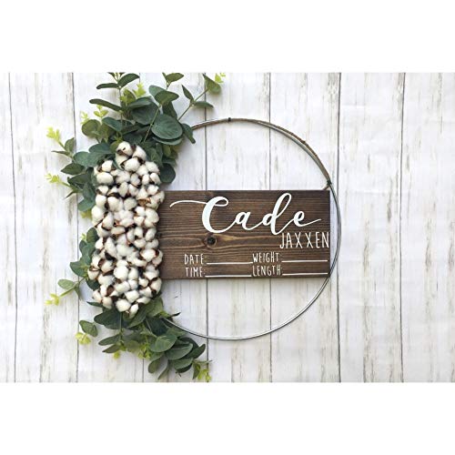 Boy hospital door sign | birth stat sign