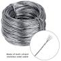 Favourde Picture Hanging Kit D-Ring Picture Hangers 25-Pieces Heavy Duty with Screws, 200 Feet Picture Hanging Wire, Supports up to 30 lbs