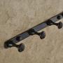 Rozin Oil Rubbed Bronze Bath Robe Hooks Wall Mounted Clothes Towel Hangers