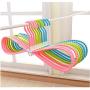 10PCS Plastic Clothes Hangers 360 Degree Rotation Quick Drying Hanger Non Slip Household Closet Organizer Random Color