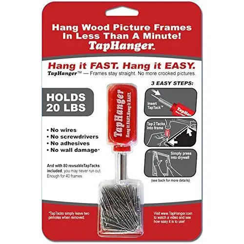 TapHanger Picture Frame Hanging Kit TapHanger Picture Frame Hanging Kit