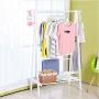 WZP Hanger Magic Multi-Function Hanger Wardrobe Storage Rack Artifact,Home Dormitory Folding Drying Rack More Storage Space/White/As Shown