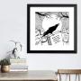 Edgar Allan Poe Literary Quote Print. Fine Art Paper, Laminated, Framed or Canvas with Hanger. Multiple Sizes.