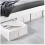 Ikea Storage Underbed Boxes Closet Zippered (2 Pack) White Ikea Storage Underbed Boxes Closet Zippered (2 Pack) White
