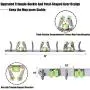 Broom Mop Holder, Upgraded Heavy Duty Stainless Steel Wall Mount Hanger Storage Systems Tools, Screws or Self Adhesive 3M Broom Organizer with 3 Racks 4 Hooks for Kitchen Bathroom Office Garden Garage