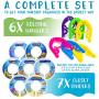 Baby Closet Size Dividers for Clothes - 13 Pack Unisex Neutral Dividers and Portable Folding Infant Hangers - Perfect Newborn Nursery Clothing Organizer and Storage for Boys Or Girls