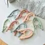 M-zmds 30 Pcs Travel Hangers - Portable Folding Clothes Hangers Travel Accessories Foldable Clothes Drying Rack for Travel (Color : Beige)