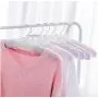 10 pcs Top Grade Pretty Pink Purple Lace Satin Padded Clothes Hanger, Elegant Lace Wedding Dress Hanger for Bride Princess Random Color