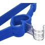 FuLov Space Saving Hangers Velvet Pack of 10 Non-Slip Adult Heart Shaped Super Slim 360 Degree Swivel Hook Grooved for Home Office Dorm,Blue FuLov Space Saving Hangers Velvet Pack of 10 Non-Slip Adult Heart Shaped Super Slim 360 Degree Swivel Hook Grooved for Home Office Dorm,Blue