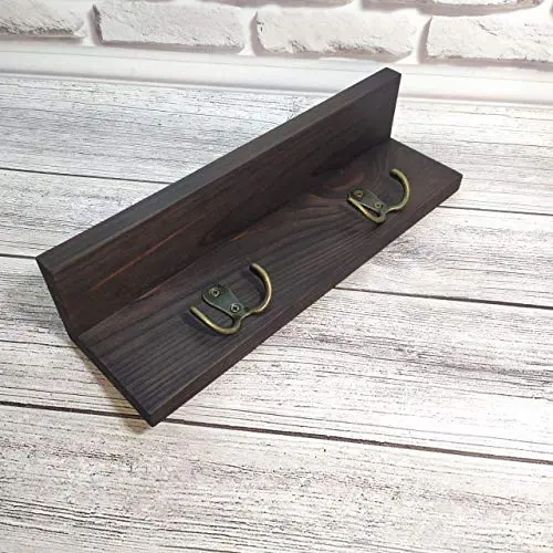 Wall mount coat hooks with shelf, Entryway hanger, Rustic towel rack, Coat hook, His hers key holder, Burnt wood, Leash holder, farmhouse rack Wall mount coat hooks with shelf, Entryway hanger, Rustic towel rack, Coat hook, His hers key holder, Burnt wood, Leash holder, farmhouse rack