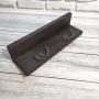 Wall mount coat hooks with shelf, Entryway hanger, Rustic towel rack, Coat hook, His hers key holder, Burnt wood, Leash holder, farmhouse rack