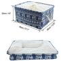 uxcell Canvas Fabric Storage Basket Bin for Shelves Closet, Storage Boxes with Drawstring Closure for Toys Laundry Organizer, Blue Elephant (X-Large - 17.7 uxcell Canvas Fabric Storage Basket Bin for Shelves Closet, Storage Boxes with Drawstring Closure for Toys Laundry Organizer, Blue Elephant (X-Large - 17.7