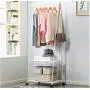 1pcs Random Color Floor Standing Coat Rack Bedroom Furniture Steel Tube Removable Floor Hanger Shoes Bags Boxes Organizer Clothes Hanger Stand