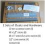 French Cleat Hanger 10 Inch - 2 Pack - Picture, Mirror, Whiteboard, Pallet or Panel Wall Mount Bracket - Z Bar Hanger Supports 50 lbs French Cleat Hanger 10 Inch - 2 Pack - Picture, Mirror, Whiteboard, Pallet or Panel Wall Mount Bracket - Z Bar Hanger Supports 50 lbs
