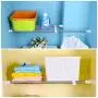 BAOYOUNI Tension Rod Shelf Expandable Closet Organizer Heavy Duty Adjustable Clothes Hanger Rack DIY Space Saver Layered Separator Divider 27.17-36.02, Ivory