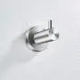 Marmolux Acc Towel Hook Brushed Nickel Bathroom Single Coat Robe Hooks Bath Kitchen Small Hand Towel Holder Hat Door Hanger Rack Wall Mount Bathroom Hardware Set Stainless Steel Satin Finished