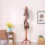 GFLYM Solid Wood Coat Rack Floor Home Bedroom Hanger Simple Living Room Creative Clothes Rack H175cmW43cm (Color : A)