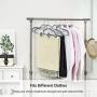 SONGMICS Set of 20, Plastic Pants Hangers with Clips, 360° Swivel Hook, Non-Slip, Thin, Space-Saving, for Trousers Skirts Dresses Towels Scarves, Gray UCRP01G20 SONGMICS Set of 20, Plastic Pants Hangers with Clips, 360° Swivel Hook, Non-Slip, Thin, Space-Saving, for Trousers Skirts Dresses Towels Scarves, Gray UCRP01G20
