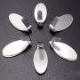 Kanzd 6 Self Adhesive Metal Hook Strong Stick On Wall Hanging Bathroom Kitchen Hanger Coat Hooks