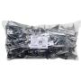 Quick Screw 5" 100 Pack Premium Hidden Rain Gutter Bracket Hook Hangers with screw clip style Quick Screw 5" 100 Pack Premium Hidden Rain Gutter Bracket Hook Hangers with screw clip style