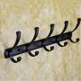 SX1560 Aluminum Alloy Punch-Free Hook Clothes Towel Hanger Wall Hanging Bathroom Bedroom Hook (Color : Black) SX1560 Aluminum Alloy Punch-Free Hook Clothes Towel Hanger Wall Hanging Bathroom Bedroom Hook (Color : Black)