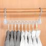 CAIZHAO Magic Hangers Space Saving Hangers,Metal Magic Cascading Hanger,Wonder Clothes Hangers for Closet Space Saver Hangers