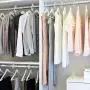50 Pack Clothing Rack Size Dividers Round Hangers Dividers,Size Series XXS to XXXL and Blank with Marker Pen(Can Eliminate Traces)