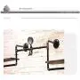 Kaler Industrial Pipe Clothing Rack Wall Hanging Clothes Rack for Clothing Shop Family Kaler Industrial Pipe Clothing Rack Wall Hanging Clothes Rack for Clothing Shop Family