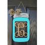 20" Monogram Mason Jar Door Hanger 20" Monogram Mason Jar Door Hanger