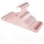 Ibnotuiy Heavy Duty Aluminum Alloy Coat Suit Clothes Clothing Hangers Closet Storage Rack Pack of 10 (Rose Gold)