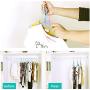 10pcs Random Color Coat Hangers for Clothes Creative Rotating Handle 5-Hole Windproof Hanger Baby Kids Wardrobe Classification Organizer