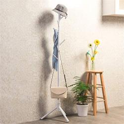 Coat Rack, Coat Hanger Stand Hat Stand Free Standing Coat Stand Clothing Hanger Clothes Scarfs Hanging Stand for Office Hallway Living Room - 45x45x175cm Coat Racks ( Color : C , Size : 45x45x175cm )