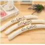 5pcs Random Color Clothes Hanger Colorful Blossom Sponge Padded Clothes Hanger Rack for Clothes Hangers Weding for Kid Children