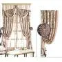 EleCharm 1Pair French Retro Relief Metal Medallion Curtain Wall Hooks Clothes Hanger (Nickel)