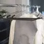 HANGEASE HANGERS - Richard Chrome Black Friction Slacks Hangers - Three Pack Slack Pant Trousers Jean Hangers - Pant Hangers - Open Ended Pants Easy Slide Organizers - Cedar Blocks for Clothes Storage