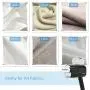 Travel Steamer for Clothes, Steam Iron for Clothes with 25s Quickly Preheating to Fabric Wrinkles Remover, Work for All Angles Support at Home