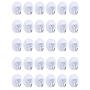 Honbay 30pcs 45mm Bathroom Kitchen Suction Cup Wall Hook Hanger