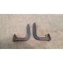 Gun Hooks Rack Hangers Wall Mount Shotgun Rifle Western Blacksmith Rustic Chic