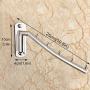 Adromy Folding Wall Mounted Clothes Hanger, Stainless Steel Clothes Holder Swing Arm Closet Drying Rack Clothing Hanging System Heavy Duty Closet Storage Organizer 2 Pack Adromy Folding Wall Mounted Clothes Hanger, Stainless Steel Clothes Holder Swing Arm Closet Drying Rack Clothing Hanging System Heavy Duty Closet Storage Organizer 2 Pack