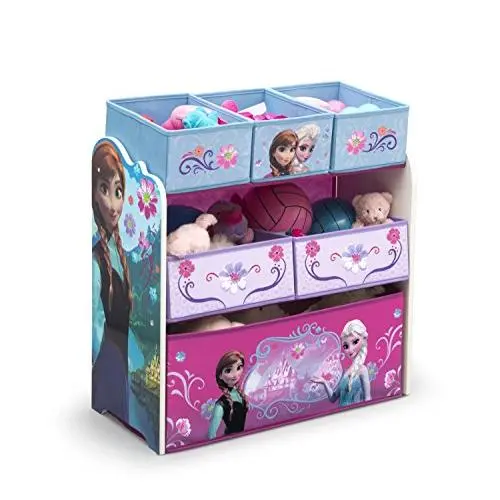 Delta Children 6-Bin Toy Storage Organizer, Disney Frozen Delta Children 6-Bin Toy Storage Organizer, Disney Frozen