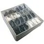 Goiio Collapsible Closet Cabinet Organizer Underwear Storage Boxes for Storing Socks, Lingerie,Belts, Ties, Panties, Baby Clothes (24 Cell) Goiio Collapsible Closet Cabinet Organizer Underwear Storage Boxes for Storing Socks, Lingerie,Belts, Ties, Panties, Baby Clothes (24 Cell)