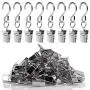 Teenitor Party Light Hanger, Gutter Hangers for Lights, Curtain Clips Hanging Clamp Hooks Hanger Clips for Curtain Photos String Party Lights Awning Curtain Home Decoration Art Craft 60pcs Teenitor Party Light Hanger, Gutter Hangers for Lights, Curtain Clips Hanging Clamp Hooks Hanger Clips for Curtain Photos String Party Lights Awning Curtain Home Decoration Art Craft 60pcs