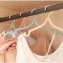 Stocking Stuffer, whatswhats Portable Folding Hanger Travel A Set of Foldable Clothes Drying Rack Travel Hanger (8 Pack-Colorful)