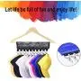 JUNRON Us 10pcs Portable Folding Clothes Cloth Hanger Clips Bathroom Rack, Laundry Rack Wall - Clothes Drying Hanger, Wall Clothes Drying Rack, Folding Clothes Dryer, Folding Metal Hanger